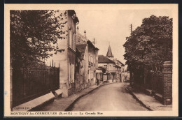 CPA Montigny-les-Cormeilles, La Grande Rue  - Montigny Les Cormeilles