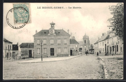 CPA Le Mesnil-Aubry, La Mairie  - Autres & Non Classés