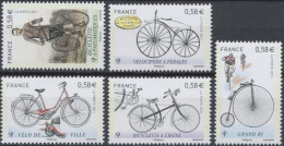 2011 - 4555 - 4557 à 4560 - Le Vélocipède Des Origines à Nos Jours - Bicyclette à Pneumatiques - Vélocipède à Pédales... - Nuovi