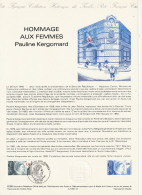 FRANCE    Document "Collection Historique Du Timbre Poste"    Hommage Aux Femmes  Pauline Kergomard    N° Y&T  2361 - Documents Of Postal Services