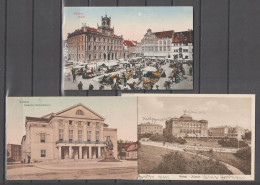 3 Alte Ansichtskarten Von Weimar  (8284) - Weimar