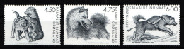 Grönland 393-395 Postfrisch Hunde #KE358 - Autres & Non Classés