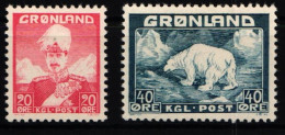 Grönland 26-27 Postfrisch #KE336 - Autres & Non Classés
