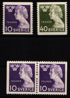 Schweden 323-324 Postfrisch Alle Untertypen #KJ664 - Sonstige & Ohne Zuordnung
