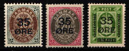 Dänemark 60-62 Postfrisch #KJ688 - Other & Unclassified