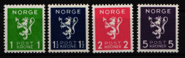 Norwegen 207-210 Postfrisch #KE945 - Altri & Non Classificati