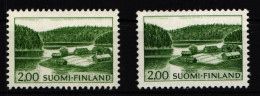 Finnland 587 X Und 587 Y Postfrisch #KE863 - Sonstige & Ohne Zuordnung