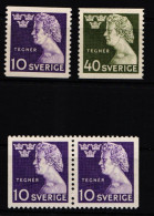 Schweden 323-324 Postfrisch Alle Untertypen #KJ665 - Autres & Non Classés