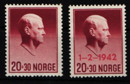 Norwegen 265-266 Postfrisch #KE958 - Altri & Non Classificati