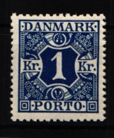 Dänemark Portomarken 17 Postfrisch #KJ792 - Sonstige & Ohne Zuordnung