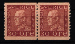 Schweden 186 W A Postfrisch Als Paar #KF144 - Sonstige & Ohne Zuordnung