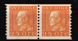 Schweden 186 II W A Postfrisch Als Paar #KF178 - Autres & Non Classés
