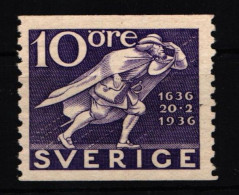 Schweden 228 A Postfrisch Rückseitig Nr. 6 #KJ613 - Other & Unclassified