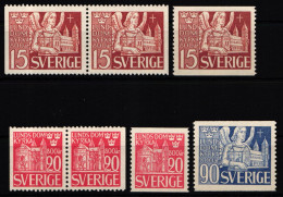Schweden 318-320 Postfrisch Alle Untertypen #KJ660 - Other & Unclassified