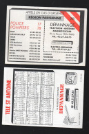 Calendrier 1990  TELE SAINT ANTOINE  (Paris)    (PPP47348) - Tamaño Pequeño : 1981-90