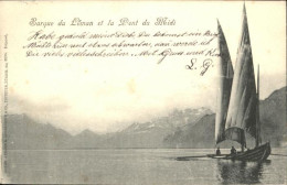 10957005 Lac Leman Genfersee Barque Du Leman La Dent Du Midi Genf - Sonstige & Ohne Zuordnung