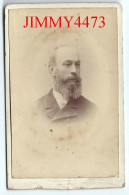 CARTE CDV - Portrait D'un Homme Barbu, à Identifier - Tirage Aluminé 19 ème - Phot-Edit. G. Penabert Paris - Old (before 1900)