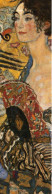 Marque-Pages  - 1996 Flammarion 4 -   Gustav Klimt  -   La Dame à L'Eventail - Marque-Pages