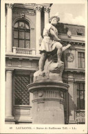 10956887 Lausanne VD Statue De Guillaume Tell Lausanne - Other & Unclassified