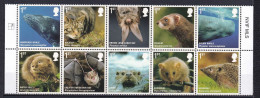 195 GRANDE BRETAGNE 2010 - Y&T 3320/29 - Lotre Marcassin Chat Baleine Herisson Chauve Sou - Neuf ** (MNH) Sans Charniere - Unused Stamps