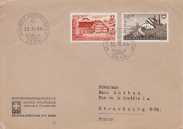 Enveloppe   SUISSE   Fête  Nationale    Schweiz  Postmuseum   BERN   1946 - Cartas & Documentos