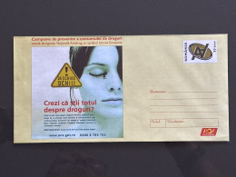 Cod 108/2005 Consumul De Droguri - Postal Stationery