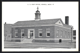 AK Howell, MI, U.S. Post Office  - Autres & Non Classés