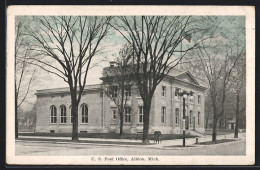 AK Albion, MI, U. S. Post Office  - Autres & Non Classés