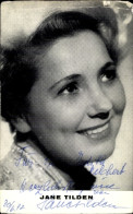 CPA Schauspielerin Jane Tilden, Portrait, Autogramm - Actors