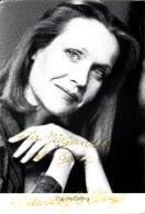 CPA Schauspielerin Claudia Golling, Portrait, Autogramm - Actors