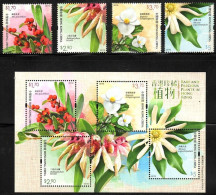 China Hong Kong 2017 The Rare & Precious Plants In HK (stamps 4v+MS/Block) MNH - Nuovi