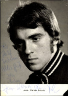 CPA Schauspieler Jens-Werner Fritsch, Portrait, Autogramm - Actors