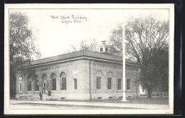 AK Logan, OH, Post Office Building  - Altri & Non Classificati