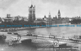 R068892 Lambeth Bridge And Houses Of Parliament. London. 1960 - Autres & Non Classés