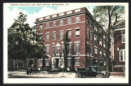 AK Bethlehem, PA, Dodson Building And Post Office  - Altri & Non Classificati