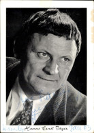 CPA Schauspieler Hanns-Ernst Jäger, Portrait, Autogramm - Actors