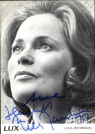 CPA Schauspielerin Ulla Jacobson, Portrait, Autogramm - Actors