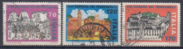 ITALY 1739-1741,used,falc Hinged - 1971-80: Oblitérés