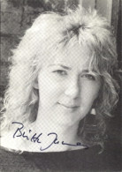 CPA Schauspielerin Britta Jarmes, Portrait, Autogramm - Actors