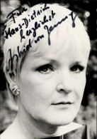 CPA Schauspielerin Astrid Von Jenny, Portrait, Autogramm - Actors