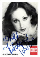 CPA Schauspielerin Hildegard Krekel, Portrait, Autogramm, Express, Kurz & Gut - Actors