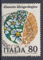 ITALY 1756,used,falc Hinged - 1971-80: Afgestempeld