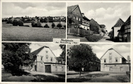 CPA Raitzhain Ronneburg In Thüringen, Gesamtansicht, Gasthof Raitzhain, Straßenpartie - Autres & Non Classés