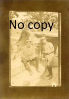 PHOTO FRANCAISE - POILUS A LA TRANCHEE NOIRE PRES DE LA POMPELLE - REIMS MARNE - GUERRE 1914 1918 - Krieg, Militär
