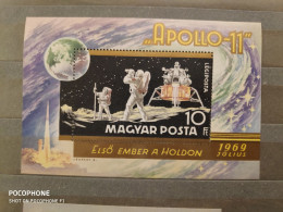 1969	Hungary	Space 10 - Unused Stamps