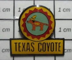 811B Pin's Pins / Beau Et Rare / ANIMAUX / TEXAS COYOTE - Tiere
