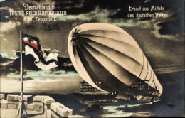CPA Deutschlands Erster Reichsluftkreuzer SM Zeppelin - Other & Unclassified