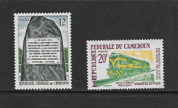 CAMEROUN 1965 TRAINS YVERT N°392/393 NEUF MNH** - Trains