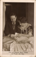CPA August Wilhelm Prince Von Preußen, Alexandra Viktoria, Prince Alexander Ferdinand, NPG 4540 - Koninklijke Families