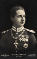CPA Prince August Wilhelm Von Preußen, Liersch 1505, Uniform, Orden - Koninklijke Families